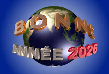 Bonne année 2027 sur toute la planète terre